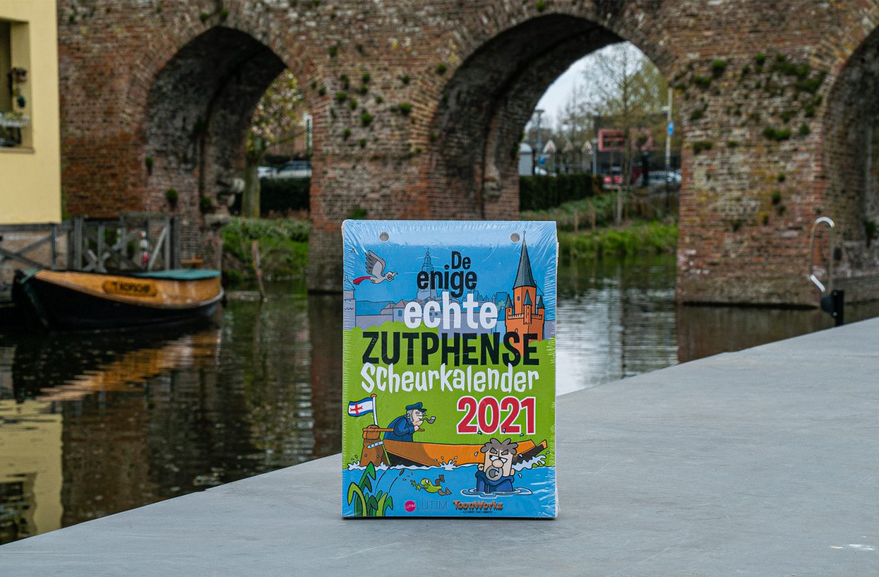 De enige echte Zutphense Scheurkalender – Editie 2021: Product Campagne